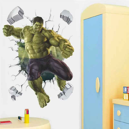 Décorations murales inspirées des super-héros de Marvel